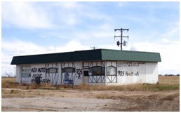 abandoned building