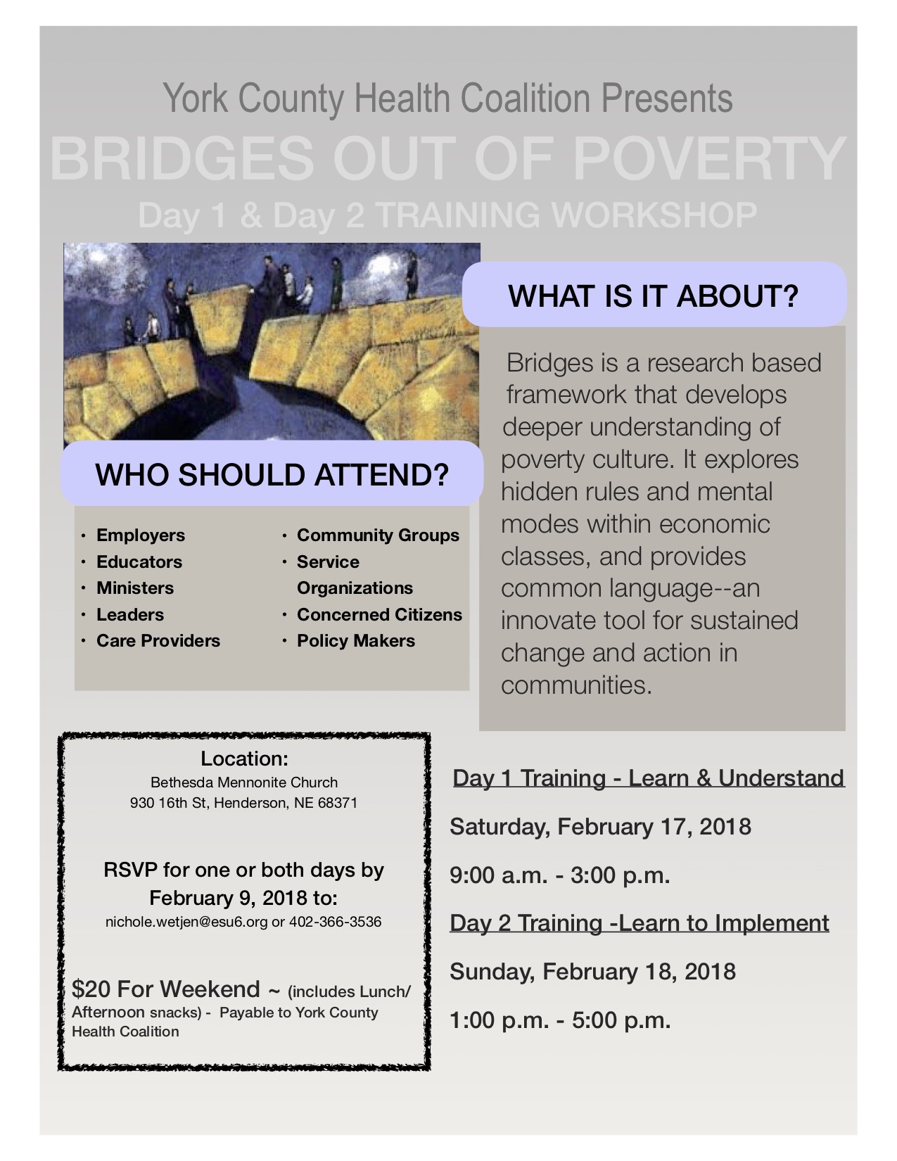 Bridges Out of Poverty Training in Henderson HeartlandBeat