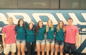 Area Youth Venture to Yellowstone on Travel Camp Trip