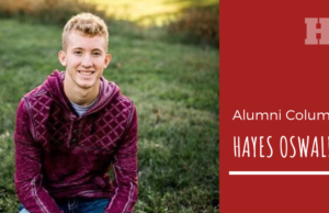 Alumni Column: Hayes Oswald
