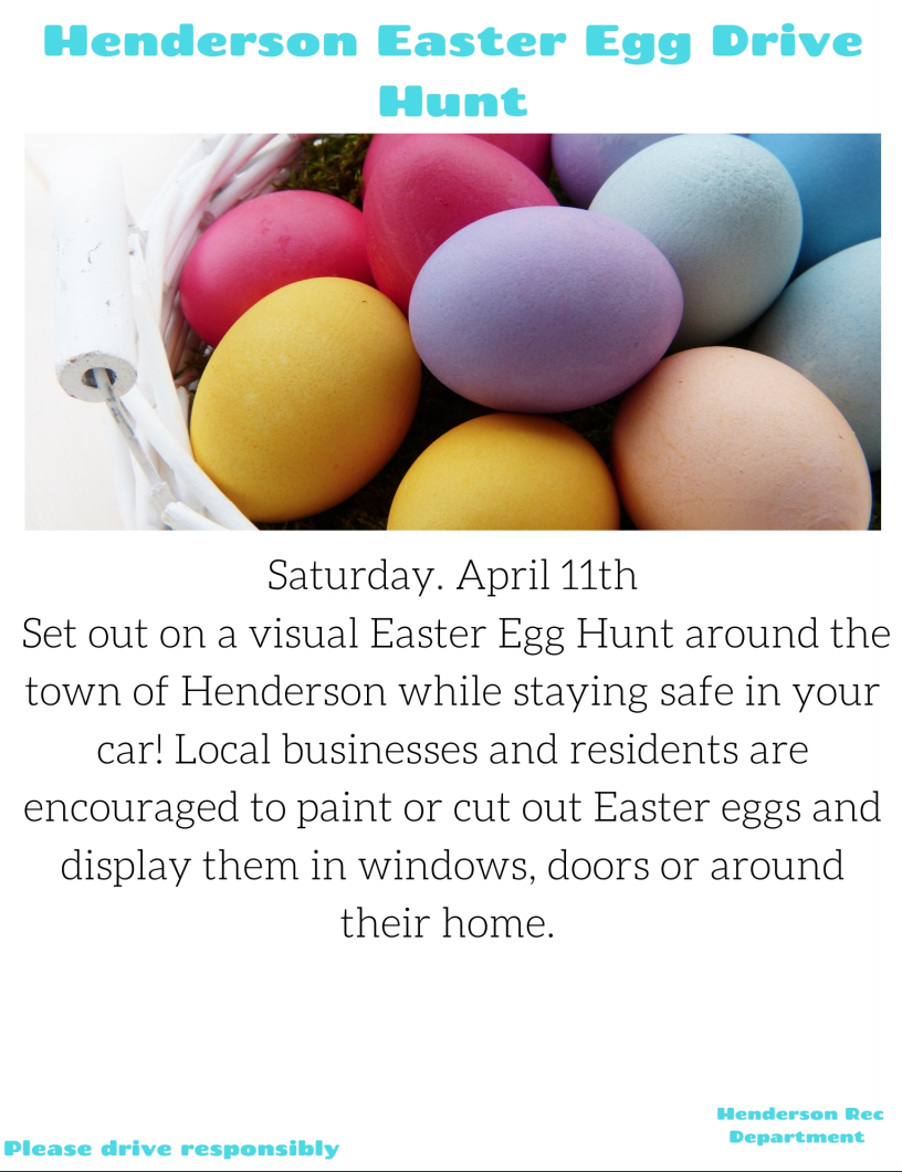 Henderson Easter Egg Drive Hunt HeartlandBeat