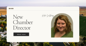 New Chamber Direct with photo of Kaelea Saulsberry that says Read Now