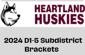 Volleyball D1-5 Subdistrict Pairings Announced