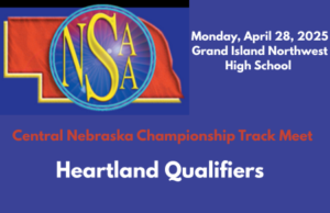2025 Central Nebraska Track Championships Schedule for Today