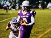 Hampton Hawks Fall to Wallace Wildcats in Six-Man First Round Playoffs on Friday Night