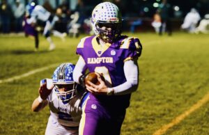 Hampton Hawks Fall to Wallace Wildcats in Six-Man First Round Playoffs on Friday Night