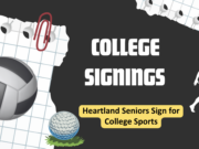 Three Heartland Seniors Have College Signings