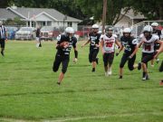 Bearcat Jr. High Football Beats Nuckolls County 28-12